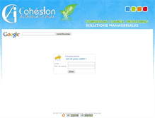 Tablet Screenshot of mycohesion.com